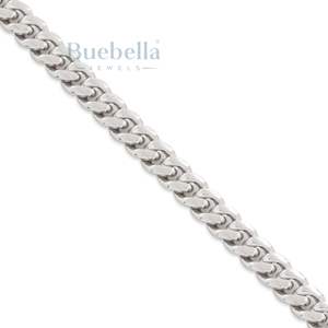 8mm Moissanite Cubain Lien Collier Ras Du Cou 18K Plaqué Or S925 Argent Hommes Hip Hop Rock Fine Jewelry BUEBELLA JEWELS - Product Image 4