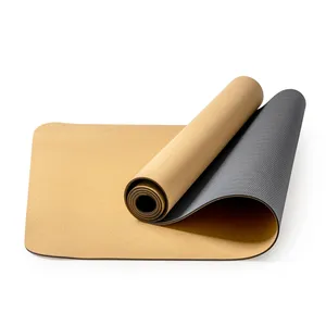 Tappetino Yoga Personalizzato Violetta Cork, Gadget Unico per Appassionati di Fitness - Product Image 4