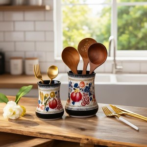 Recipiente de Cerámica para Utensilios |   Recipiente para Guardar Utensilios de Cocina |   Uso en el hogar, restaurantes y hoteles - Product Image 1