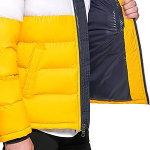 Chaquetas de Invierno con Capucha para Hombre, Talla Adulto, Fabricadas en Fábrica, con Logotipo Frontal, Impermeables y Calefactables, Corte Regular, Estilo Casual - Product Image 6
