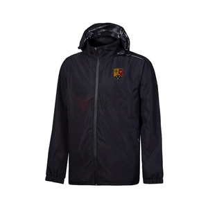 Người Đàn Ông Của Đứng Softshell Mưa Áo Khoác Không Thấm Nước Windproof <span class=keywords><strong>Gaa</strong></span> Mùa Đông Thể Thao Biểu Tượng Tùy Chỉnh Tráng Ngoài Trời Chạy Trùm đầu Có Thể Đảo Ngược - Product Image 4