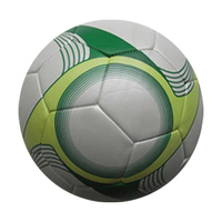 Ballons de football miniatures officiels en cuir laminé écologique et durable, motif dessin animé, taille et couleur personnalisables, logo personnalisé
