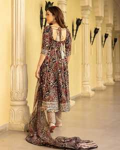 Costume indien et pakistanais de qualité standard Bhoomi Handblock Gotapatti pour les femmes vêtements ethniques élégants disponibles au prix d'exportation - Product Image 6