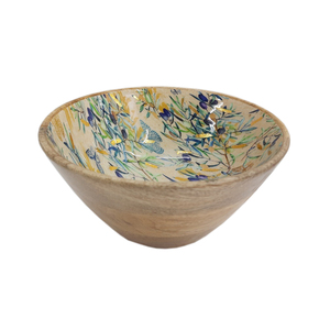 Modern Decorative Wooden Round Shape Fruit Bowl for Tabletop Kitchenware Salad Bowl Home & Hotels Food Serving Bowls - Product Image 2