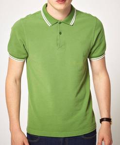 Polo transpirable de tela de algodón de manga corta moderno diseño ajustado perfecto para el verano casual y el uso diario - Product Image 5