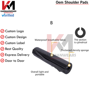 แผ่นรองบาร์เบล แผ่นรองสควอท รองรับไหล่ สำหรับสควอท ลันจ์ ฮิปทรัสท์ ใช้ได้กับบาร์มาตรฐาน ป้องกันการบาดเจ็บ ยกน้ำหนัก เสริมสร้างความแข็งแรง - Product Image 3