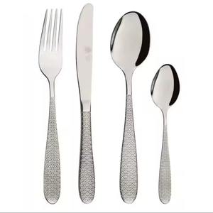 Ensemble de couverts en acier inoxydable de luxe moderne, essentiel pour la maison, comprenant 4 couteaux et fourchettes pour les fêtes - Product Image 6