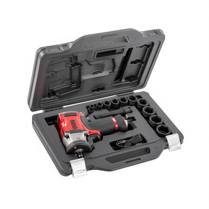 Usag 12-Piece Pneumatic Wrenches Assortment with 1/2'' Hexagonal <b>Sockets</b> and <b>Impact</b> Wrench in Modular Box - Product Image 2