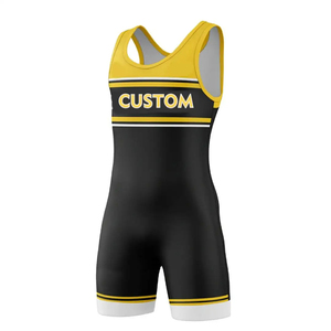 2025 Sublimación personalizada Alta calidad Dry Wrestling Singlet Hombres Nuevo diseño Wrestling Singlets - Product Image 5