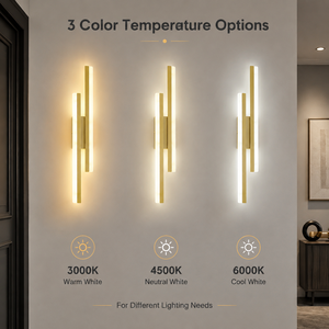 Modern Acrylic Led <b>Wall</b> <b>Light</b> 14W CCT Selectable Linear Design For Indoor Bedroom Living Room Corridor Hotel Villa - Product Image 3