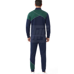 Ensemble de survêtement de course personnalisé pour hommes, veste et pantalon anti-transpiration, vêtements d'entraînement sportif pour équipes et coureurs - Product Image 2