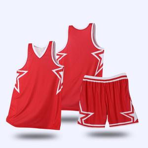Uniforme de basket-ball personnalisé complet 100% polyester antibactérien respirant transfert de chaleur imprimé pour hommes femmes-grande taille - Product Image 3