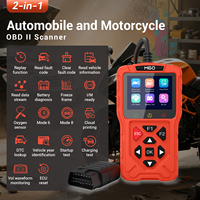 Nuevo Escáner OBD2 para Motocicletas y Automóviles M60, Analizador de Motor de 12V, Certificado CE, Herramienta de Reinicio WiFi EUC
