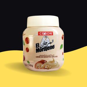 Crema de Avellanas Tostadas CEBON El Mordjene 700g, 0.29g de Sal por 100g, Bajo Contenido de Sodio para Consumidores Conscientes de la Salud, Venta al Por Mayor - Product Image 2