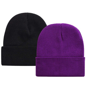 <b>Beanie</b> for Men <b>Women</b> Men's <b>Beanie</b> Hat Acrylic Knit Cuff <b>Beanie</b> Cap Knit Skull Cap Warm Winter Hats Caps - Product Image 2