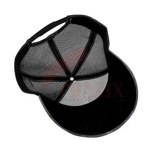 Casquettes de camionneur de haute qualité 100% coton avec logo personnalisé, respirantes et imperméables, unisexes, toutes tailles disponibles pour un usage décontracté - Product Image 4