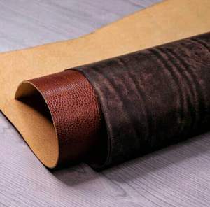 Cuirs de buffle teintés de couleur vert bouteille sur mesure adaptés aux concepteurs de sacs et aux fabricants de revues - Product Image 5