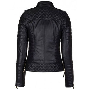 Veste d'hiver pour femme en toile respirante et cuir, style nouveau, personnalisable avec logo OEM, best-seller - Product Image 2