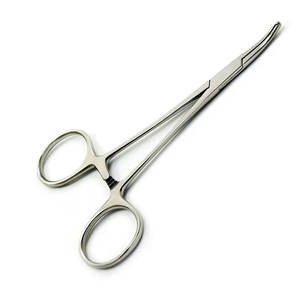 Meilleure vente pince à moustiques 12.5cm droite et incurvée pince à artère en acier inoxydable de haute qualité Instrument chirurgical - Product Image 5