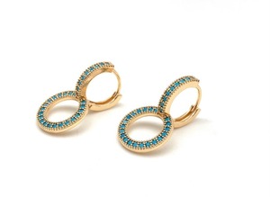 Jewelry For Women Silver Boho Style <b>Earrings</b> Jewelry 925 Sterling Silver <b>Turquoise</b> Gemstone Trending Handmade <b>Earrings</b> Gift For - Product Image 2