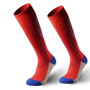 Chaussettes de sport montantes à compression, à rayures, pour baseball et football américain, pour enfants et jeunes, respirantes et à séchage rapide - Product Image 5