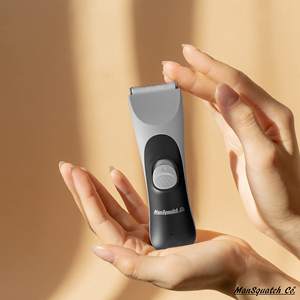 Recortadora Eléctrica Impermeable para Hombre, Reduce el Riesgo de Cortes y Rasguños, Cuchilla de Cerámica para Vello Púbico e Inguinal - Product Image 3