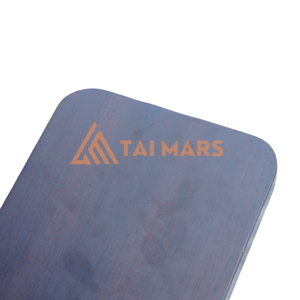 Vente en gros de plateau rectangulaire en bambou noir de haute qualité pour stockage de service de thé de dessert de collations de fruits - Product Image 3