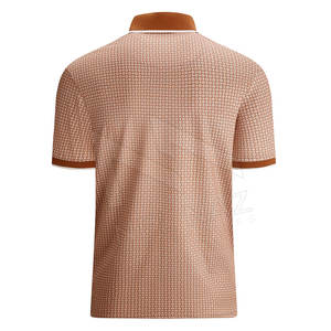 Venta al por mayor de alta calidad hombres camiseta algodón poliéster hombres Polo camiseta con logotipo personalizado diseño hombres camisetas - Product Image 2