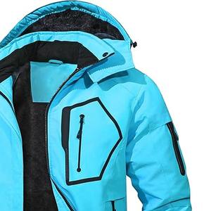 Haute Performance personnalisé femmes grande taille en peau de mouton veste de Ski écologique imperméable isolé Snowboard hiver chaud - Product Image 4