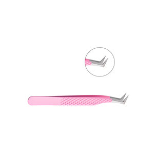 Professional Stainless Steel Beauty Tools With Low MOQ Premium Quality Stainless Steel Reusable Eyelash Tweezers - Product Image 6