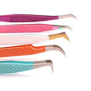 Pinzas para Extensión de Pestañas de Acero Inoxidable de Marca [Nombre de la Marca], Probadas a Mano, Mejoradas Personalmente, Hechas con la Más Alta Calidad - Product Image 1