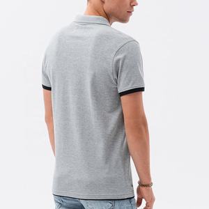 Polo à manches courtes décontracté d'été de haute qualité pour homme, haut de loisirs en tricot respirant avec logo personnalisé et motif imprimé - Product Image 6