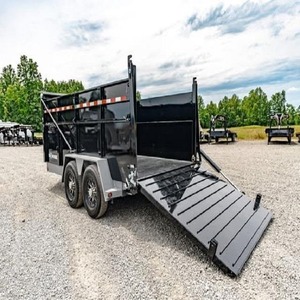Fast Delivery 4x4 Farm Dump <b>Trailer</b> Hydraulic Tipping Self Dumping <b>Trailer</b> Premium Quality 3 Ton Capacity for <b>Tractors</b> - Product Image 6