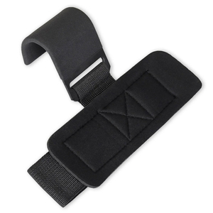 Sangles d'haltérophilie en néoprène personnalisables crochets de poignet équipement de Fitness d'entraînement professionnel de haute qualité pour le Logo d'utilisation de gymnase - Product Image 4
