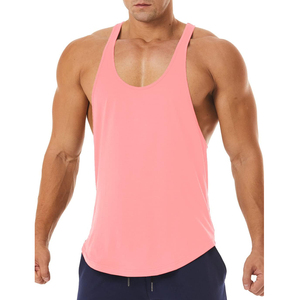 เสื้อกล้ามผู้ชายสีทึบน้ำหนักเบาเสื้อกล้ามใส่ออกกำลังกาย - Product Image 3
