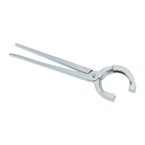 Alicates de anillo de instrumento quirúrgico veterinario de acero inoxidable, aplicador de Nariz de ganado, herramienta extractora de soporte de plomo con anillo de plástico - Product Image 5