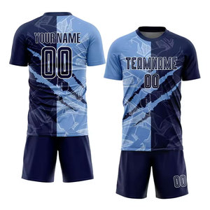 ชุดกีฬาระบายความร้อนสำหรับผู้ชายชุดกีฬาแบบปรับแต่งได้ชุดฟุตบอลคลับชุดฟุตบอลสำหรับผู้ใหญ่ - Product Image 1