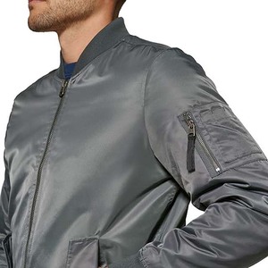 Chaqueta de Béisbol con Letras para Hombre, Estilo Casual, Diseño de Logotipo Personalizado, Bordado Impreso, Cierre de Cremallera, Poliéster, Algodón, Estilo Universitario - Product Image 6