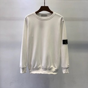 Nouveau printemps, été, automne et hiver quatre saisons hommes pull à capuche motif imprimé lâche décontracté sweat à col rond hommes - Product Image 6