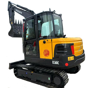 Volvo EC60C rupskraan met 0,28 m³ bakcapaciteit, 6000 kg gewicht, hoge bedrijfskundige efficiëntie, minigraafmachine - Product Image 1