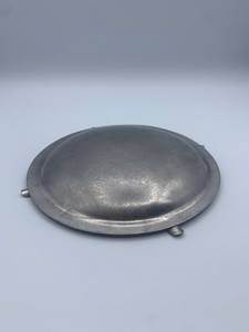 Cendrier de table en aluminium de forme ronde vintage pour comptoir cendrier à cigarettes pour hôtel restaurant bureau à domicile intérieur extérieur - Product Image 4