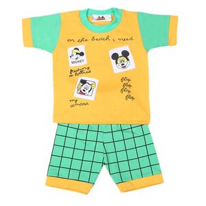 Traje de Manga Corta para Niño - Amarillo - Product Image 1