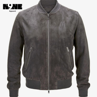 Chaqueta Larga de Mezclilla Vintage para Hombre con Cuello Alto, Impermeable, Transpirable, Reversible, Anti-UV y de Secado Rápido