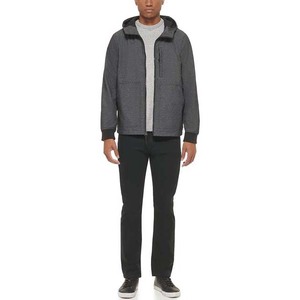Fabricant d'équipement d'origine Fabrication sur mesure Vestes softshell imperméables en toile enduite de haute qualité pour hommes High Street Hooded Winter Pakistan - Product Image 3