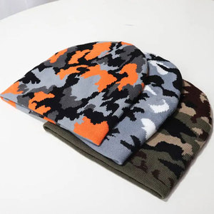 100% laine bonnet chapeau pour grosses têtes respirant chaud confortable tricoté coupe-vent imperméable voyage impression numérique lettre - Product Image 1