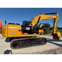 Excavatrice d'occasion CAT 320D de 20 tonnes, 90% neuve, populaire, en stock, vente chaude à prix d'usine, pelle d'occasion 320D