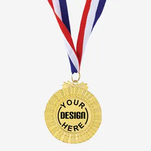 High Quality Customized Gold Award Medal Running Challenge Sport Medal By Elegant Sports