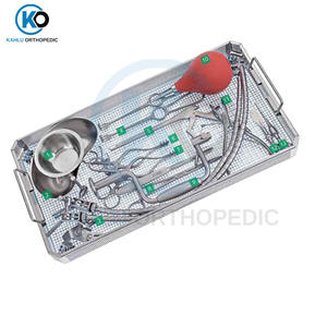 KAHLU-Set de instrumentos quirúrgicos craniales, Set de instrumentos ortopédicos de Neurocirugía General, venta al por mayor - Product Image 2