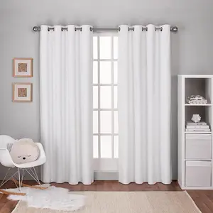 High-Fi Tie top linen panel for canopy bed linen bed curtain (1pcs) drape long linen curtain four poster bed curtains Woven