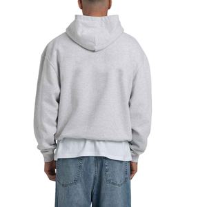 Últimas sudaderas con capucha extragrandes de punto personalizadas para hombre, 100% algodón, de alto gramaje (300g), antiarrugas, de corte holgado, tipo jersey. - Product Image 2